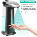 Automatic Touchless Soap Dispenser – 400ml Sensor Liquid Soap Pump with Adjustable Dispense