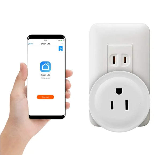 Smart Home WiFi Plug - Voice Control Outlet with Timer Function