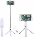 Selfie Stick Tripod with Wireless Remote – Adjustable Phone Stand for iPhone & Android