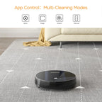 Smart Robot Vacuum Cleaner – Ultra-Slim 1800Pa Strong Suction with App Control & Auto Charging